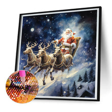 Load image into Gallery viewer, Diamond Painting - Full Round - Santa Claus (30*30CM)
