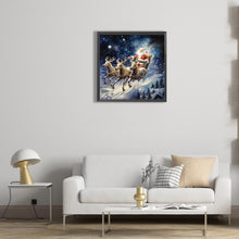 Load image into Gallery viewer, Diamond Painting - Full Round - Santa Claus (30*30CM)
