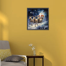 Load image into Gallery viewer, Diamond Painting - Full Round - Santa Claus (30*30CM)