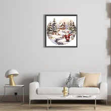 Load image into Gallery viewer, Diamond Painting - Full Round - Santa in the snow (30*30CM)