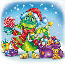 Load image into Gallery viewer, Diamond Painting - Full Round - christmas snow (30*30CM)