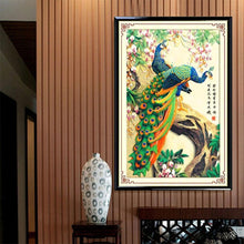 Load image into Gallery viewer, Peacock 32*45CM(Canvas) Special Shaped Drill Diamond Painting