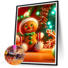 Load image into Gallery viewer, Diamond Painting - Full Round - Christmas Cookie Man (30*40CM)