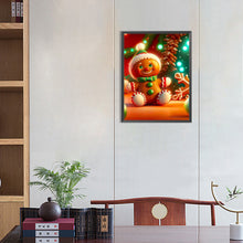 Load image into Gallery viewer, Diamond Painting - Full Round - Christmas Cookie Man (30*40CM)