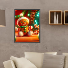 Load image into Gallery viewer, Diamond Painting - Full Round - Christmas Cookie Man (30*40CM)