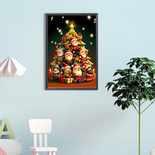 Load image into Gallery viewer, Diamond Painting - Full Round - santa christmas tree (40*60CM)
