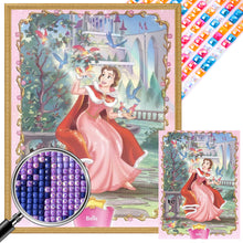 Load image into Gallery viewer, AB Diamond Painting - Full Square - Princess Belle (30*40CM)