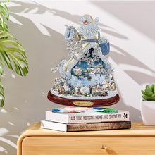 Load image into Gallery viewer, 5D DIY Santa Claus Diamond Kit Christmas Ornament Xmas Tree Diamond Painting Kit