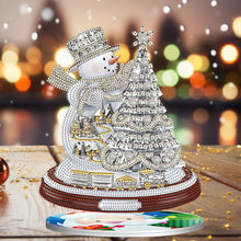 Load image into Gallery viewer, 5D DIY Santa Claus Diamond Kit Christmas Ornament Xmas Tree Diamond Painting Kit