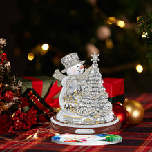 Load image into Gallery viewer, 5D DIY Santa Claus Diamond Kit Christmas Ornament Xmas Tree Diamond Painting Kit