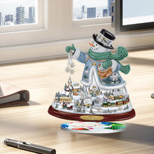 Load image into Gallery viewer, 5D DIY Santa Claus Diamond Kit Christmas Ornament Xmas Tree Diamond Painting Kit