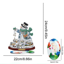 Load image into Gallery viewer, 5D DIY Santa Claus Diamond Kit Christmas Ornament Xmas Tree Diamond Painting Kit