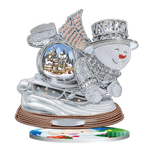 Load image into Gallery viewer, 5D DIY Santa Claus Diamond Kit Christmas Ornament Xmas Tree Diamond Painting Kit