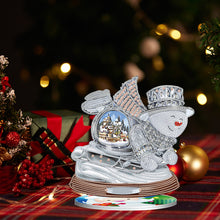 Load image into Gallery viewer, 5D DIY Santa Claus Diamond Kit Christmas Ornament Xmas Tree Diamond Painting Kit