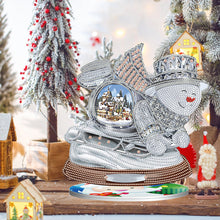 Load image into Gallery viewer, 5D DIY Santa Claus Diamond Kit Christmas Ornament Xmas Tree Diamond Painting Kit