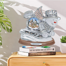 Load image into Gallery viewer, 5D DIY Santa Claus Diamond Kit Christmas Ornament Xmas Tree Diamond Painting Kit