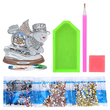 Load image into Gallery viewer, 5D DIY Santa Claus Diamond Kit Christmas Ornament Xmas Tree Diamond Painting Kit