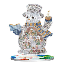 Load image into Gallery viewer, 5D DIY Santa Claus Diamond Kit Christmas Ornament Xmas Tree Diamond Painting Kit