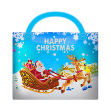 Load image into Gallery viewer, Special Shape Diamond Painting Stocking DIY Christmas Diamond Present Stockings