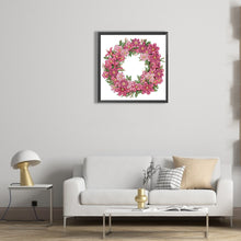 Load image into Gallery viewer, Diamond Painting - Partial Special Shaped - Christmas wreath (30*30CM)