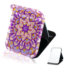 Load image into Gallery viewer, Special Shape Diamond Art Painting Mirror Folding 5D DIY Diamond Painting Mirror