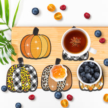 Load image into Gallery viewer, 8PCS Diamond Painting Art Coaster Kits Vivid Butterfly with Holder Special Shape