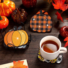 Load image into Gallery viewer, 8PCS Diamond Painting Art Coaster Kits Vivid Butterfly with Holder Special Shape