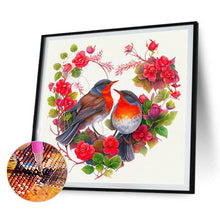 Load image into Gallery viewer, 4pcs Diamond Painting Set - bird on the branch (30*30CM)