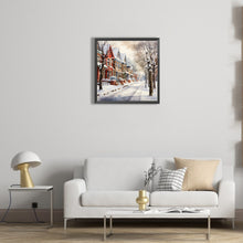 Load image into Gallery viewer, Diamond Painting - Full Round - winter snow street (40*40CM)
