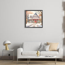 Load image into Gallery viewer, Diamond Painting - Full Round - winter snow street (40*40CM)