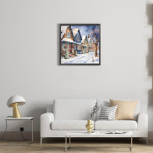 Load image into Gallery viewer, Diamond Painting - Full Round - winter snow street (40*40CM)