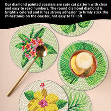 Load image into Gallery viewer, 6PCS Diamond Crafts Coasters with Holder Wooden Diamond Art Coaster Kits Mandara