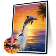 Load image into Gallery viewer, AB Diamond Painting - Full Square - dolphin (30*40CM)