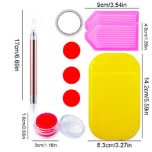 Load image into Gallery viewer, Diamond Painting Tools Kit Art Accessories Tools Detachable Drill Tips LED Light