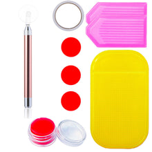 Load image into Gallery viewer, Diamond Painting Tools Kit Art Accessories Tools Detachable Drill Tips LED Light
