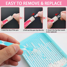 Load image into Gallery viewer, Diamond Painting Tools Kit Art Accessories Tools Glue Clay Detachable Drill Tips
