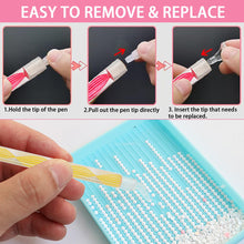 Load image into Gallery viewer, Diamond Painting Tools Kit Art Accessories Tools Glue Clay Detachable Drill Tips