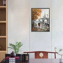 Load image into Gallery viewer, Diamond Painting - Full Round - street painting in paris (30*40CM)