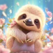 Load image into Gallery viewer, Diamond Painting - Full Round - sloth (30*30CM)
