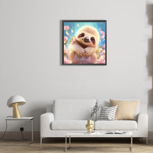 Load image into Gallery viewer, Diamond Painting - Full Round - sloth (30*30CM)