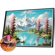 Load image into Gallery viewer, Diamond Painting - Full Round - snow mountain (60*40CM)