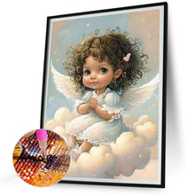 Load image into Gallery viewer, Diamond Painting - Full Round - angel child (30*40CM)