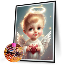 Load image into Gallery viewer, Diamond Painting - Full Round - angel child (30*40CM)