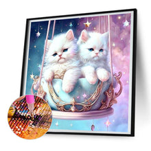 Load image into Gallery viewer, Diamond Painting - Full Round - sweet cat (30*30CM)