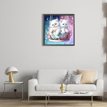 Load image into Gallery viewer, Diamond Painting - Full Round - sweet cat (30*30CM)
