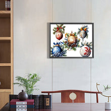 Load image into Gallery viewer, Diamond Painting - Full Round - Christmas atmosphere decoration ball (50*40CM)