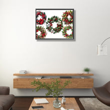 Load image into Gallery viewer, Diamond Painting - Full Round - christmas mood decoration wreath (50*40CM)