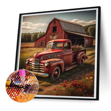 Load image into Gallery viewer, Diamond Painting - Full Round - red classic car (30*30CM)
