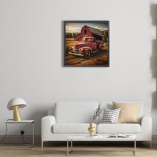 Load image into Gallery viewer, Diamond Painting - Full Round - red classic car (30*30CM)