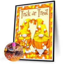 Load image into Gallery viewer, Diamond Painting - Full Round - halloween gnome (30*40CM)